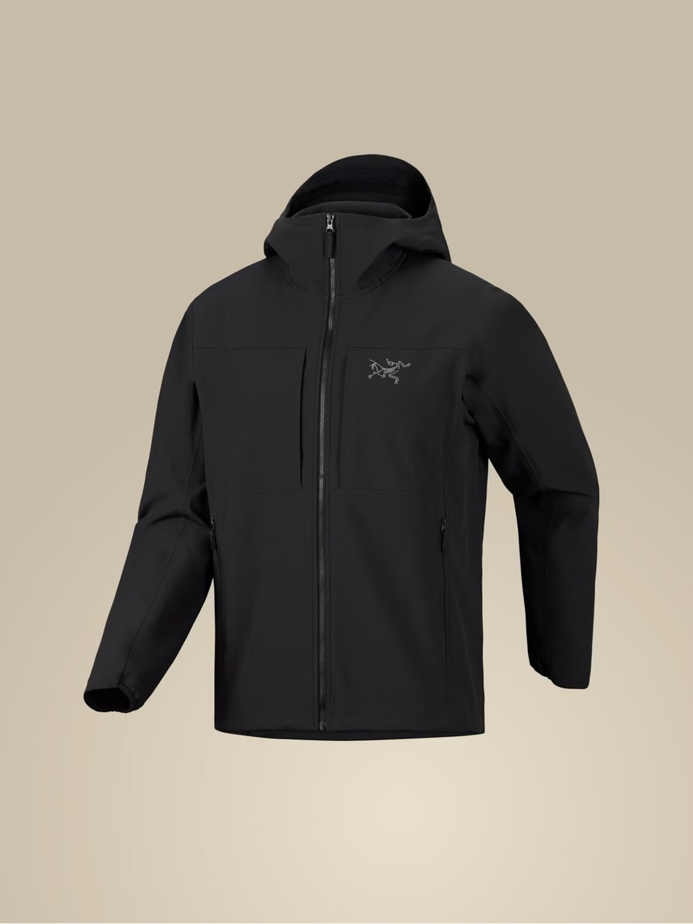 Arcβteryx Gamma LT Hoody Softshell Jacket Black - Men XL RareParks Canada piece